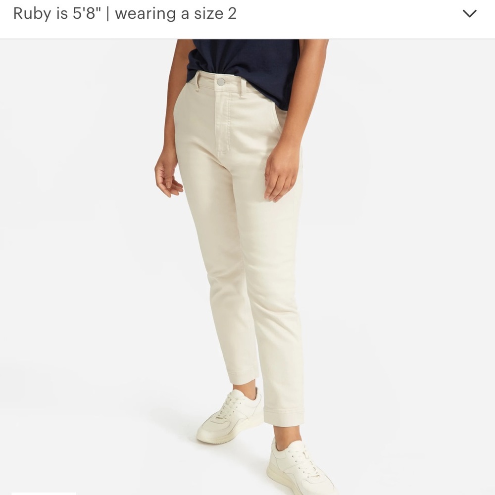 Everlane Slim Leg Crop